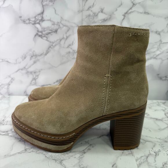 Y2K Steve Madden Women’s Boots Chunky sz 9.5 Suede #M344 - Picture 5 of 9
